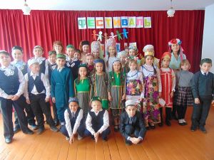 В  Аминевской школе провели фестиваль народов