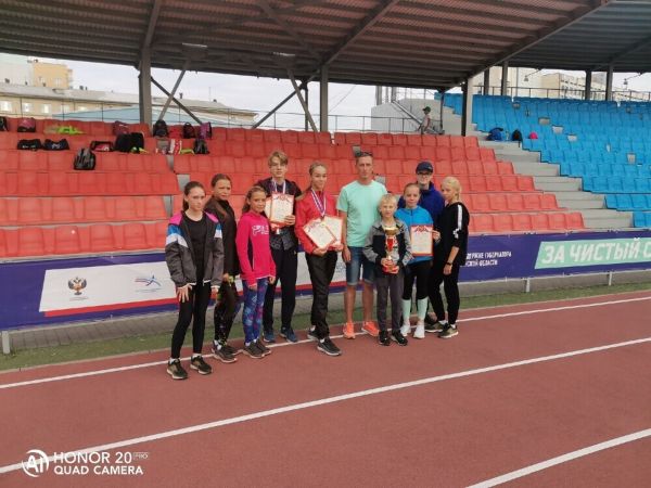Легкоатлеты Уйской ДЮСШ стали первыми