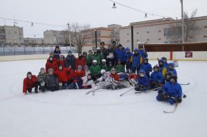 В Мирном прошел Рождественский турнир по хоккею