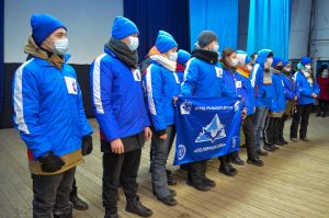 В  Мирном тепло встретили студотряд &laquo;Полярную сову&raquo;