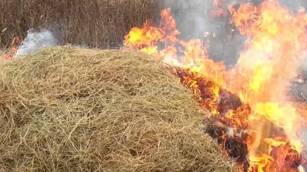 За пять дней пожарные Уйского района семь раз выезжали на вызовы
