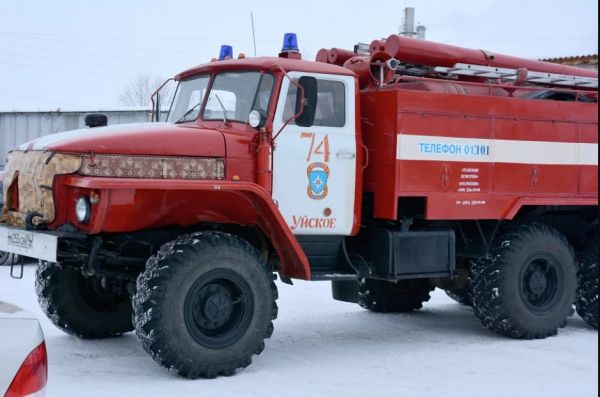 В новогодние праздники в Уйском районе дотла сгорели два жилых дома