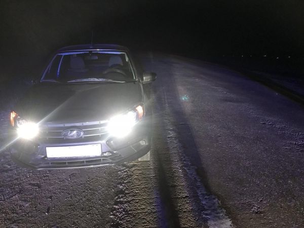 Во время снегопада житель Уйского района попал в ДТП