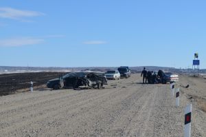 На трассе Уйское-Белово столкнулись две машины