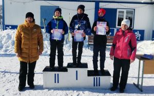 В Уйском прошли районные соревнования по лыжным гонкам