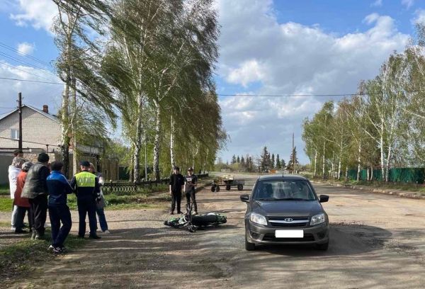 В Нижнеусцелемово и Мирном произошли два ДТП с участием подростков