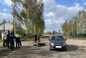 В Нижнеусцелемово и Мирном произошли два ДТП с участием подростков