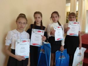 Школьницы из Кумлякской школы стали призерами