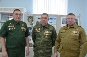 В Уйском краеведческом музее состоялась встреча с афганцами