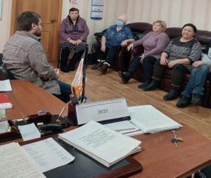 В Уйском, в Управлении соцзащиты прошла встреча клуба родителей