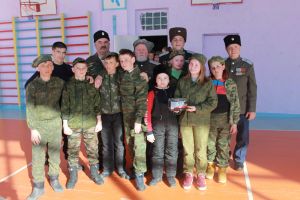 В Уйском районе прошел районный сбор юных казачат