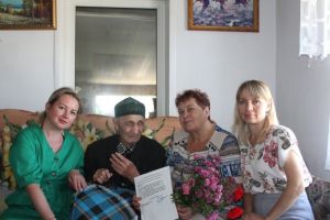 Ветерану Великой Отечественной войны из Аминево исполнилось 97 лет