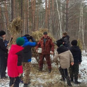 Школьники побывали на экскурсии в Уйском  заказнике