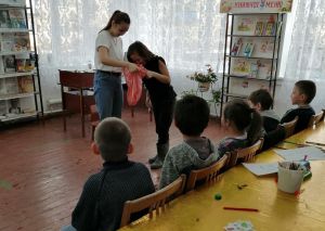 Дети из Зернового участвовали в акции ЗОЖ