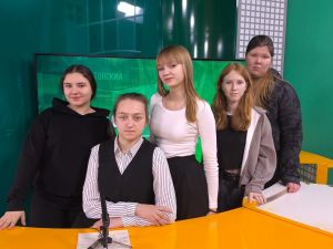 Старшеклассники Уйской школы побывали  на 31 канале
