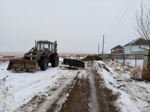 В Уйском принят газопровод по улице Королева