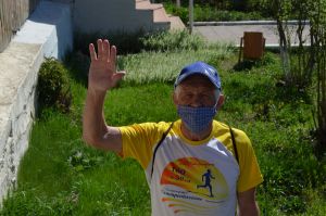 Легкоатлет из Яринки завершил марафон в честь 75-летия Победы