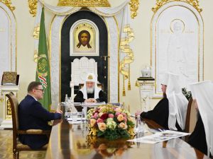 Патриарх Кирилл встретился с губернатором Алексеем Текслером
