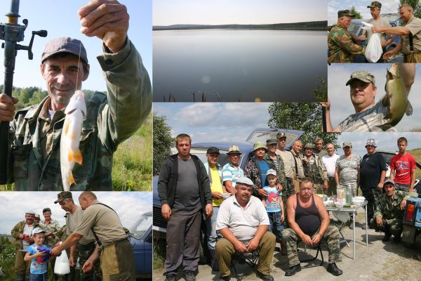 В Уйском районе прошли соревнования по рыбной ловле