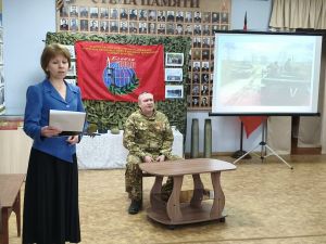 В Уйском краеведческом музее прошёл патриотический час &laquo;Герои нашего времени&raquo;