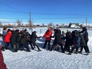 В Петропавловской школе прошла игра &laquo;Зарница&raquo;