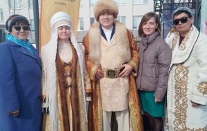 Уйчане побывали на областном празднике «Наурыз»