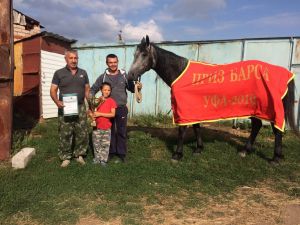 Уйчане одержали победу в конных соревнованиях