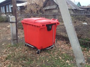 В Вандышевке отремонтировали контейнеры для ТБО