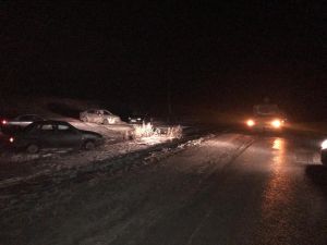 Возле Ларино на автомобилях столкнулись две автоледи