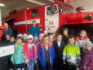 Воспитанники Уйского ЦВР побывали на экскурсии в 74-ой пожарно-спасательной части
