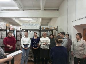 Студенты Уйского филиала побывали в  архивном отделе районной администрации